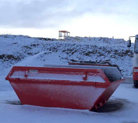 skip lorry